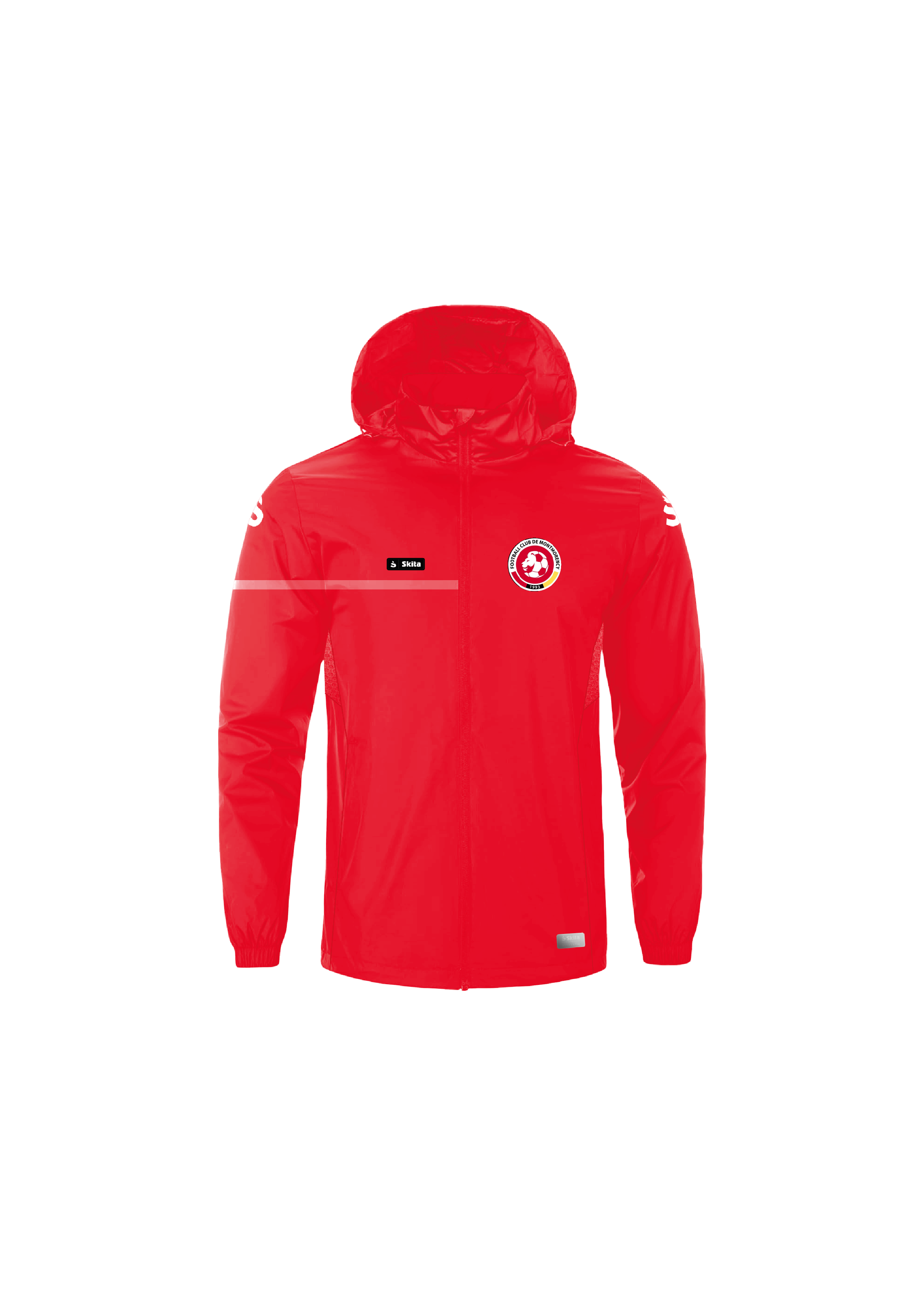 Coupe-vent SKITA&rsquo;TECH rouge ( FC MONTMORENCY)